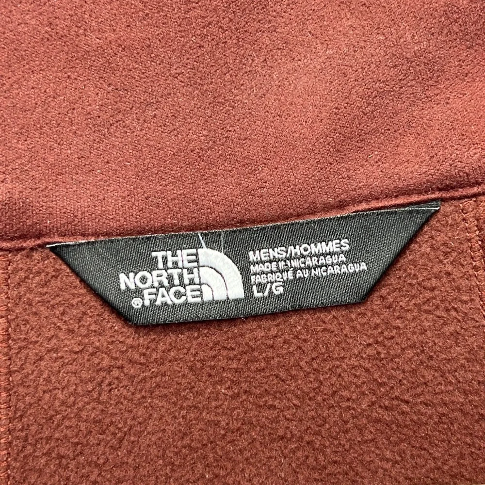 The North Face Jacket Mens Large Maroon Apex Bionic WindWall Softshell Outdoors